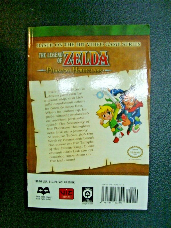 Legend Of Zelda Phantom Hourglass Manga The Legend of Zelda Phantom Hourglass Manga Book English TPB Akira