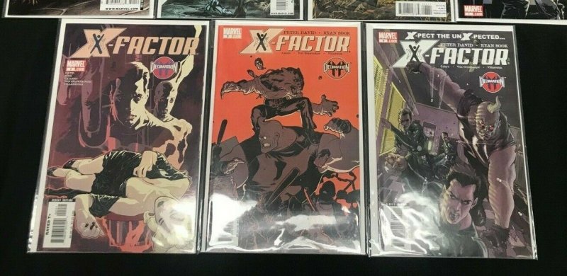 X-FACTOR #1-4, 201-203 7PC RUN (VF/NM) #1 INCLUDED!! 2006-2010