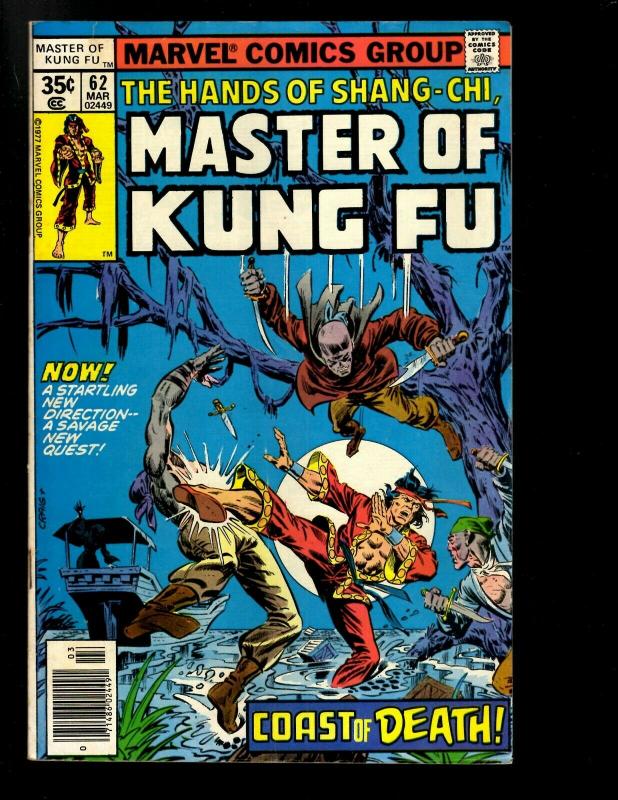 10 Master of Kung Fu Marvel Comics # 53 54 55 56 57 58 60 61 62 63 WS6