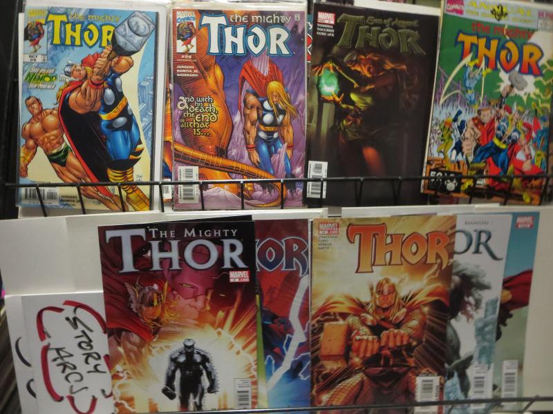 Kochcomics Marvel THOR Comics Lot of 164 WYSIWYG 1980s-00s  Simonson Frenz SWB