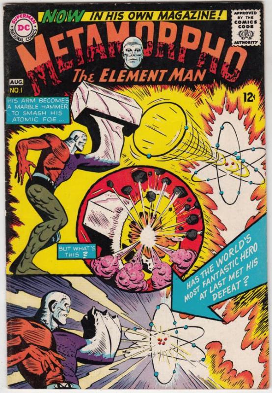 Metamorpho the Element Man #1 (Aug-65) VF/NM High-Grade Metamorpho, Simon Sta...