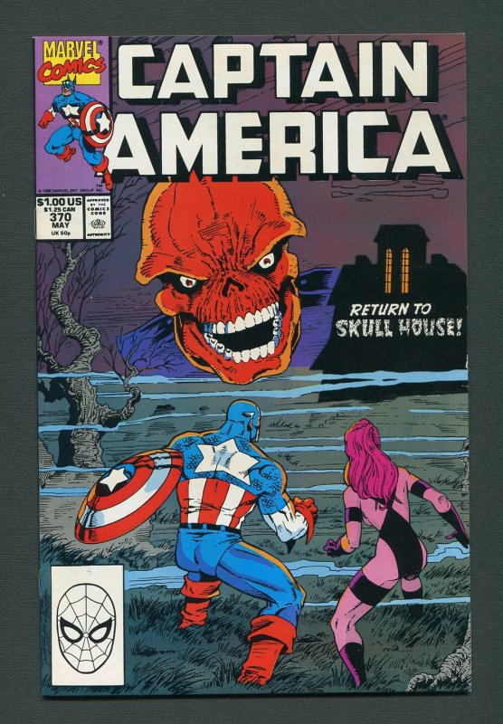 Captain America #370 / 9.4 NM / Ron Lim Cover / May  1990