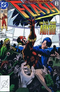 Flash #58 ORIGINAL Vintage 1992 DC Comics