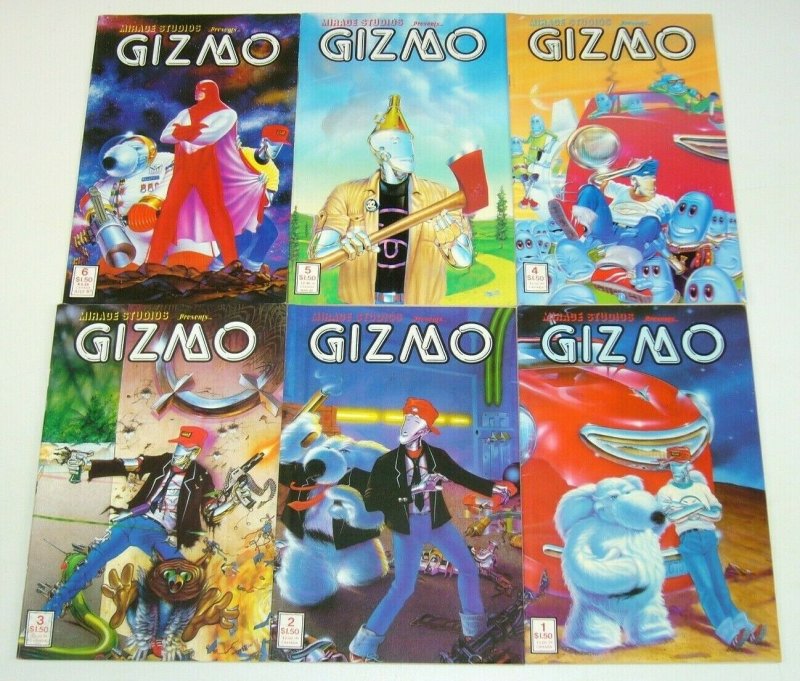 Gizmo #1-6 VF/NM complete series - michael dooney - mirage studios 2 3 4 5 set