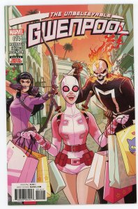 Unbelievable Gwenpool #14 Kate Bishop Ghost Rider NM