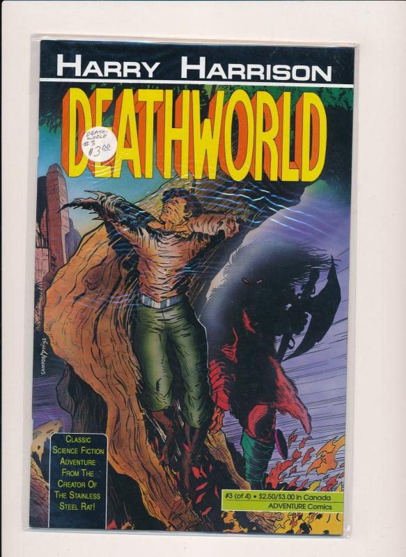 LOT OF 11! Harry Harrison DEATHWORLD includes 1st issue VF+ (PF51) 