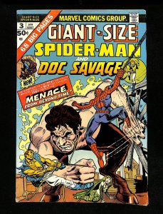 Giant-Size Spider-Man #3 Doc Savage!