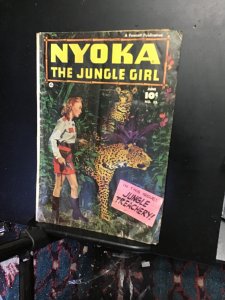 Nyoka the Jungle Girl #32 (1949) jungle treachery! Affordable grade! GD
