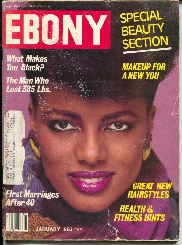 Ebony 1/1983-Special beauty Section-What Makes You Black?-VG