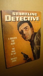 MEN'S ADVENTURE MAG - STARTLING DETECTIVE *SOLID* 1949 PULP SEX WITCH'S CURSE