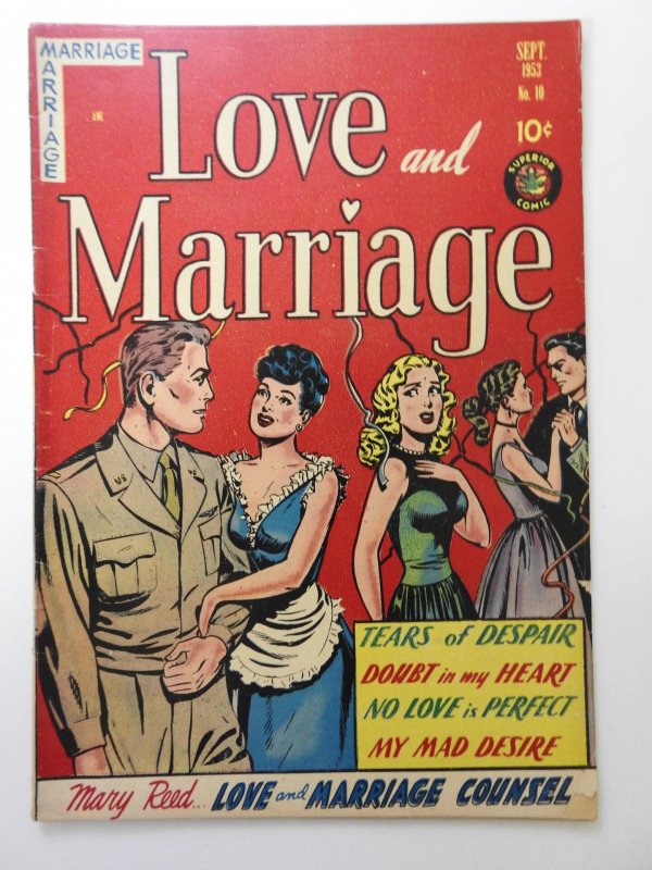 Love And Marriage #10 Superior Comics Sharp VG Condition!