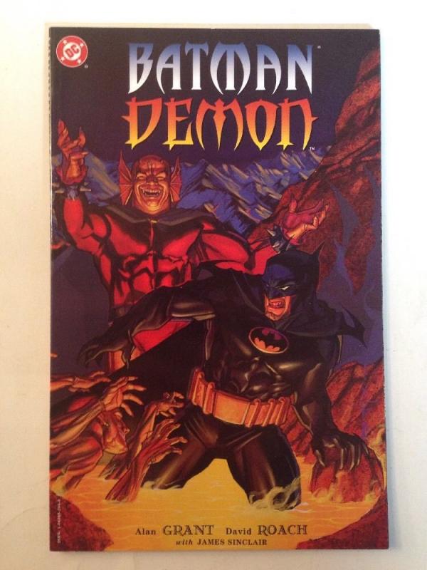 Batman Demon Alan Grant David Roach Near Mint