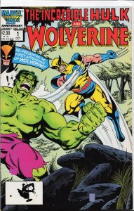 The Incredible Hulk and Wolverine (1986) Wolverine