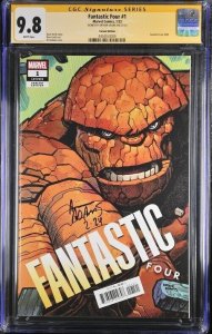 Fantastic Four (2023) # 1 (CGC 9.8 SS) Signed Arthur Adams * Variant Edition