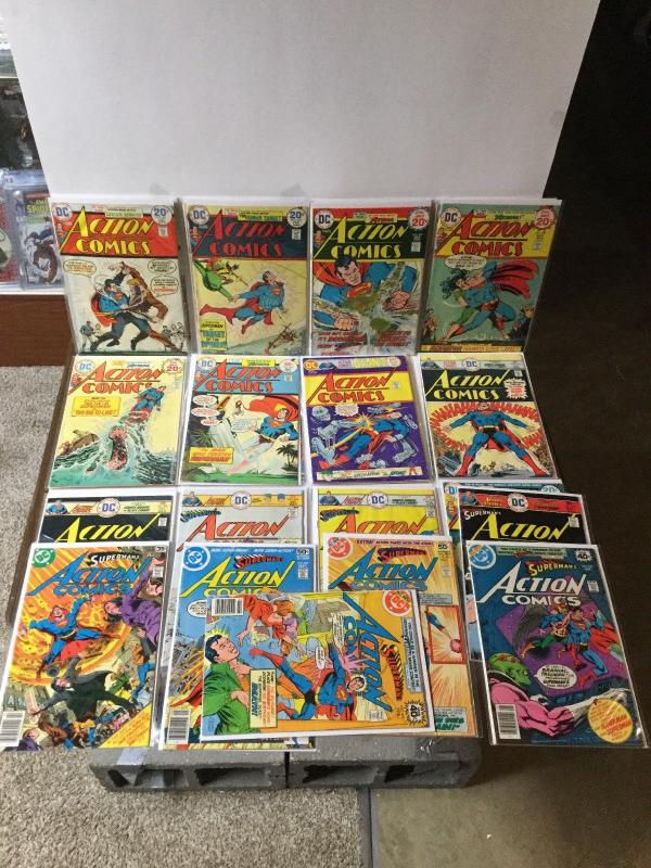 Action Comics 405 407-410 416 420 423 425 428-432 435 438 439 447 449 + More A7