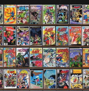 Huge Lot 140+ Comics with Manhunter, The Flash, Micronauts & More!