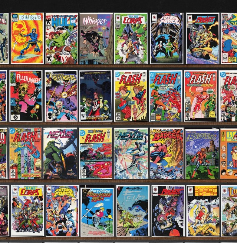 Huge Lot 140+ Comics with Manhunter, The Flash, Micronauts & More!