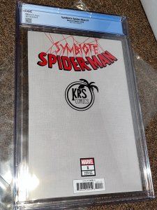 Symbiote Spider-Man 1, KRS Comics, Kirkham Variant, Mary Jane B, CGC Graded 9.8