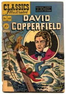 Classics Illustrated #48 HRN 47-DAVID COPPERFIELD-1st ed G