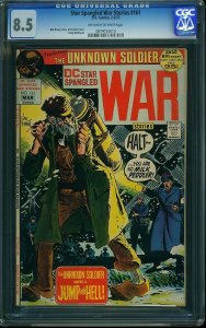 Star Spangled War Stories #161 (1972) CGC 8.5 VF+
