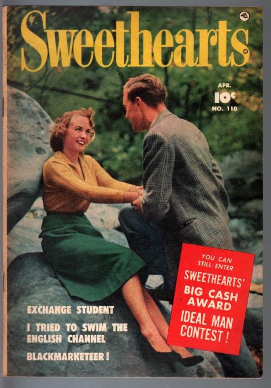 Sweethears #110--1951--George Evans--Fawcett Romance Golden-Age--VF VF