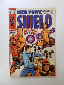Nick Fury, Agent of SHIELD #12 (1969) FN+ condition