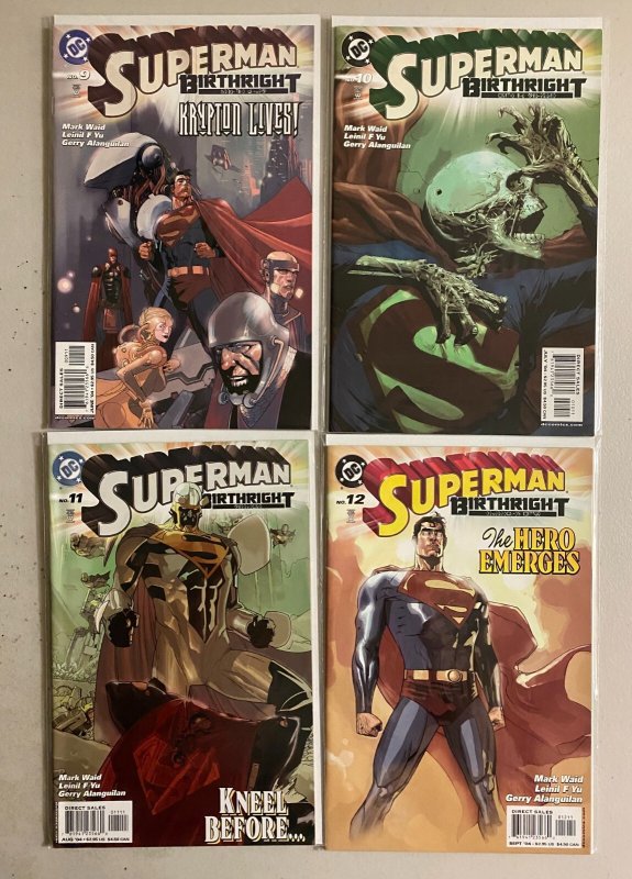 Superman Birthright set #1-12 DC (8.0 VF) 12 different books (2003 to 2004)
