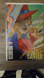 Agent Carter: S.H.I.E.L.D. 50TH Anniversary #1 Ward Variant (2015)