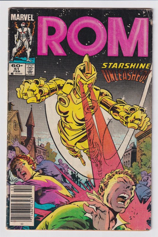 Marvel Comics! Rom! Issue #51!