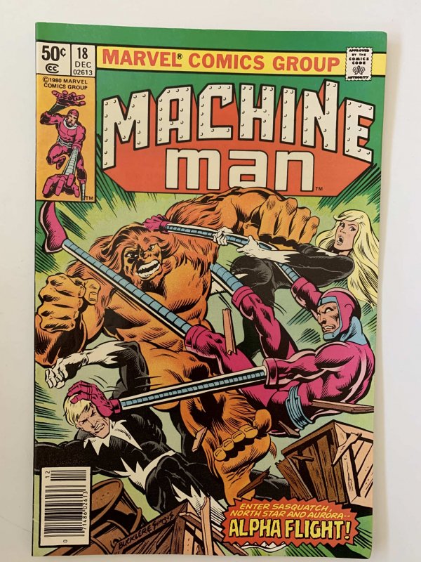 Machine Man #18 (1980)