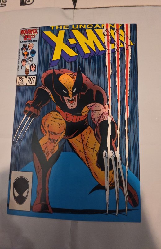 The Uncanny X-Men #207 (1986)GHOSTs vs Rachel phoenix 2