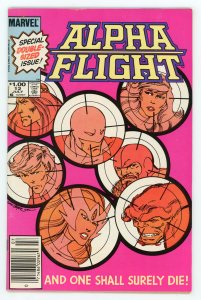 Alpha Flight #12 John Byrne Newsstand FN+