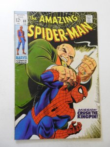 The Amazing Spider-Man #69 (1969) VG/FN Condition! tape pull fc