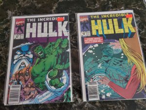 INCREDIBLE HULK, THE #381, 382, 383, 384 Marvel (91) Condition AVG NM