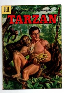 Tarzan #75 - Edgar Rice Burroughs - Dell - 1955 - VG