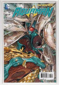 AQUAMAN (2011 DC) #34 CVR A PAUL PELLETIER