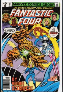 Fantastic Four #217 (1980) Fantastic Four