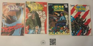 4 John Sable Freelance First Comics Comic Books #32 33 34 35 22 MT2