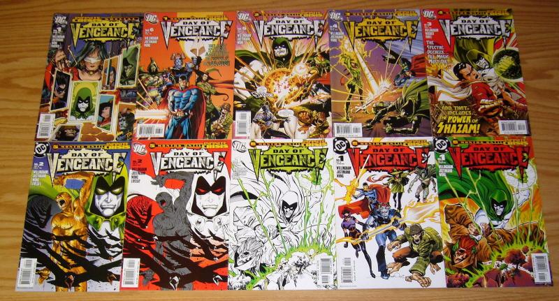 Day of Vengeance #1-6 VF/NM complete series + special + (3) variants - set lot