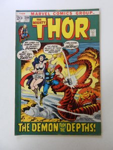 Thor #204 (1972) VG+ condition subscription crease