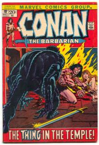CONAN THE BARBARIAN #18 1972-NATIONAL DIAMOND SALES VARIANT-MARVEL