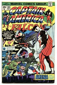 CAPTAIN AMERICA #189 1975-FALCON-RED SKULL COVER vg