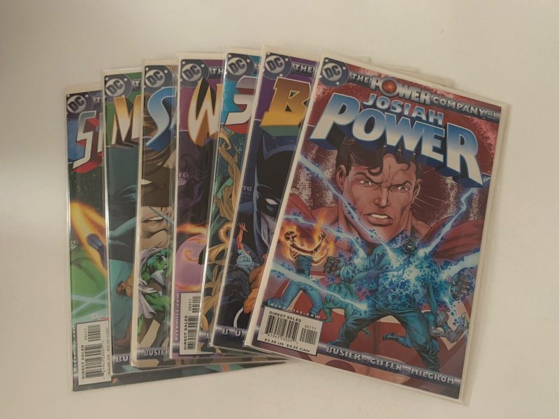 Power Company 1-9 11-18 Plus One shots Lot Run Set Near Mint Nm Dc