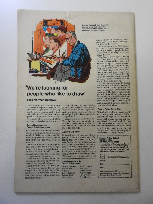 The X-Men #50 (1968) VG+ Condition moisture stain