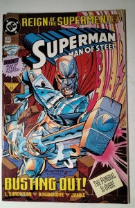 Superman: The Man of Steel #22 (1992) DC Comic Book J759