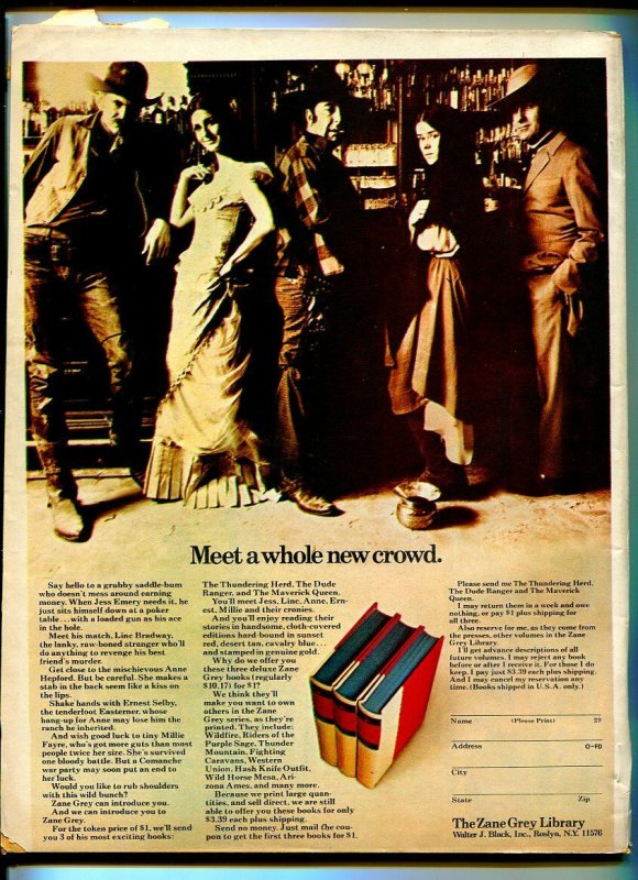 REAL WEST MAY 1970-CHARLTON-JESSE JAMES-VG