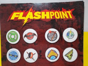 Flashpoint 16 Pin Collection 2011 DC Comics Retail Promotional Display