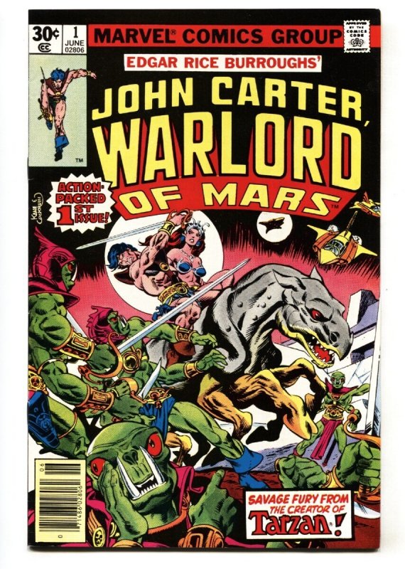 John Carter, Warlord of Mars #1  1977 - Marvel  -NM- - Comic Book