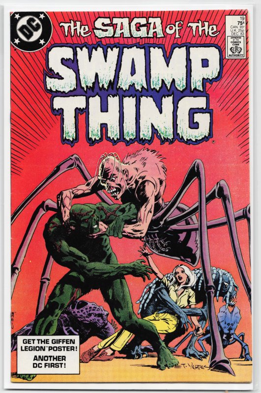 The Saga of Swamp Thing #19 (1983) Swamp Thing