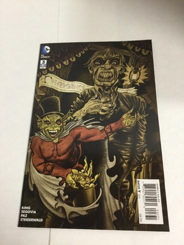 Convergence 3 Variant Nm Near Mint DC Comics